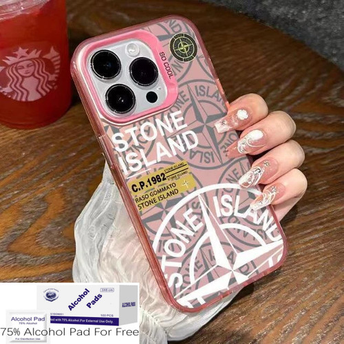 Stone logo silicone case - stone, for